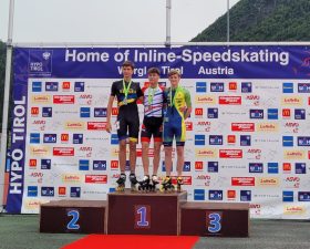 Niklas Kubik gewinnt 500m -Sprint beim Europacup in Wörgl