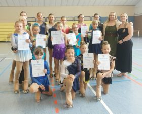 Erfolgreiche Landesmeisterschaft im Rollkunstlauf in Luckenwalde